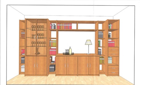 Paschen bibliothek meter - 4,